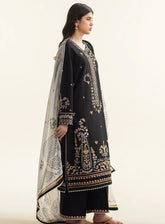 Coco By Zara Shahjahan Embroidered Lawn 3 Piece Unstitched Suit CZS24L2 7B ARELA